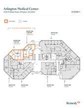 1005 N Glebe Rd, Arlington, VA for lease Floor Plan- Image 1 of 1