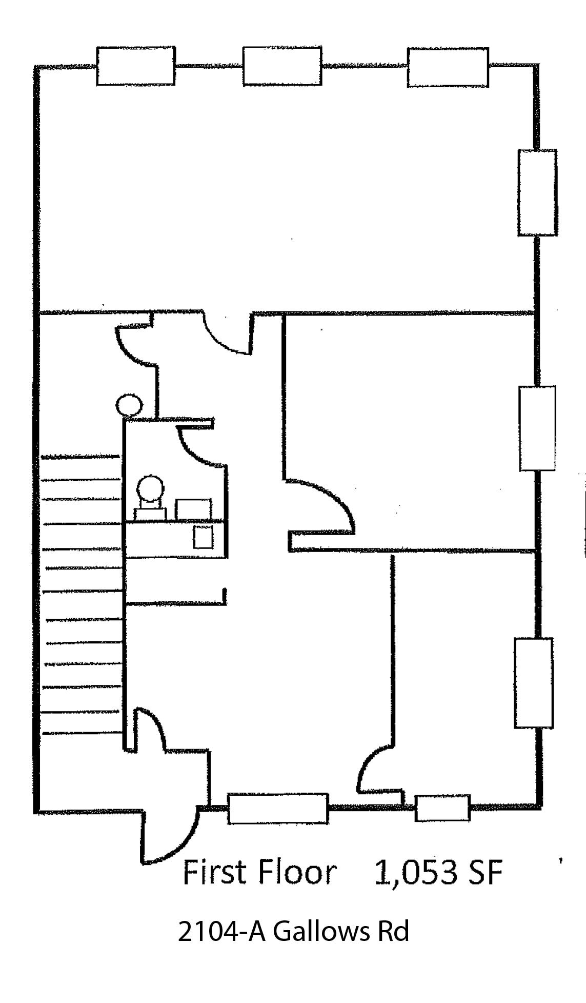 2104 Gallows Rd, Vienna, VA for lease Floor Plan- Image 1 of 1