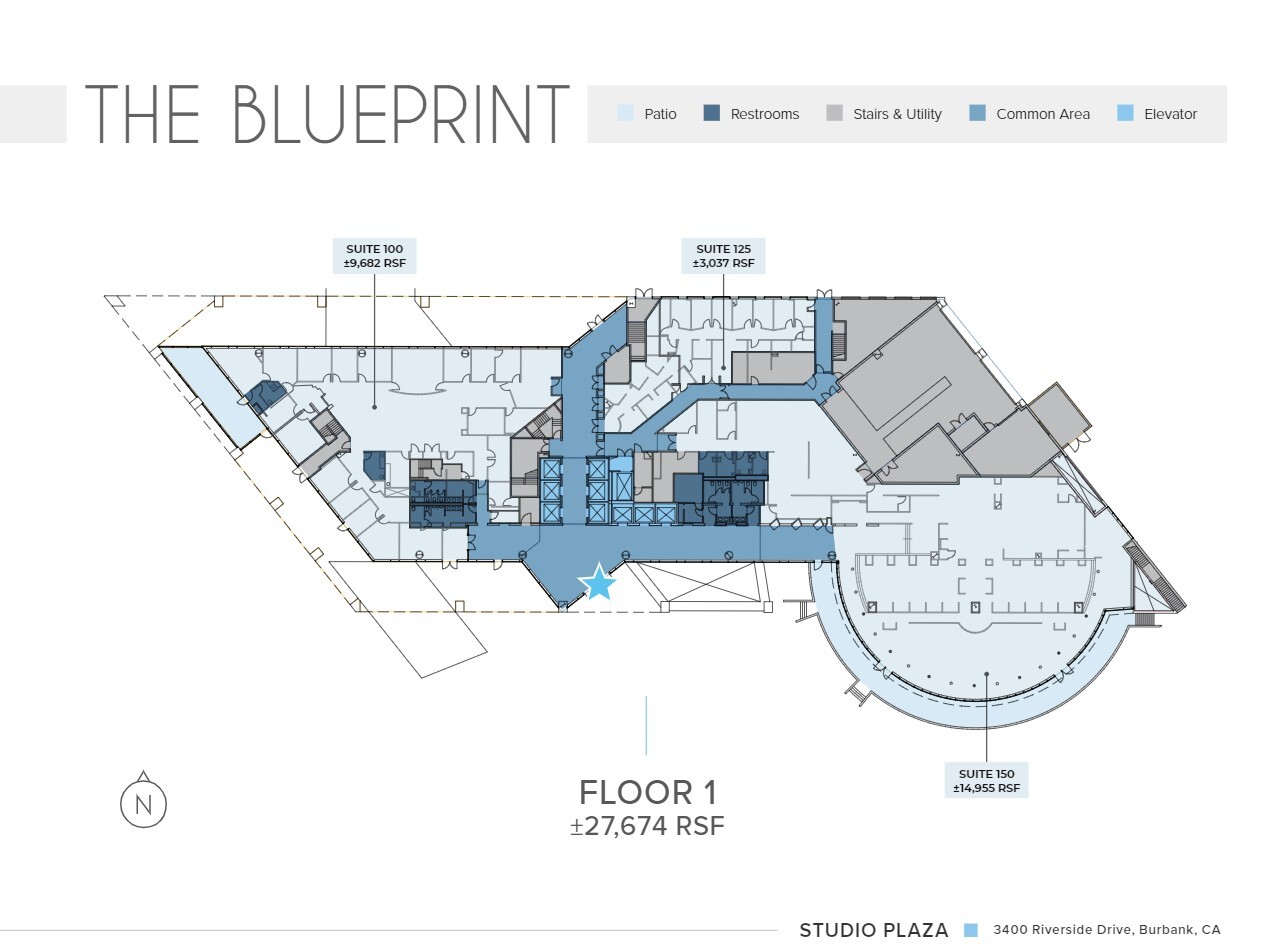 3400 W Riverside Dr, Burbank, CA for lease Floor Plan- Image 1 of 1