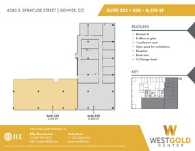 4380 S Syracuse St, Denver, CO for lease Floor Plan- Image 2 of 3
