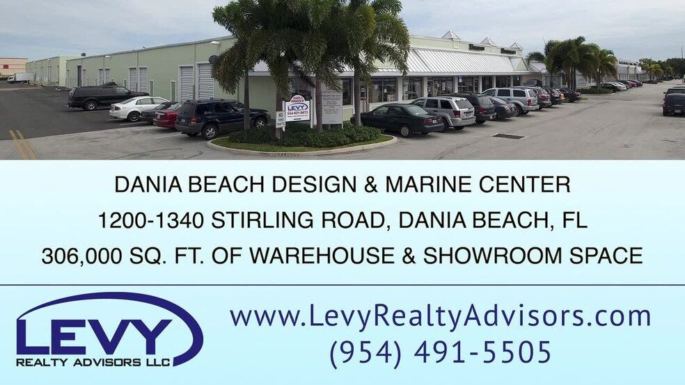 1200-1340 Stirling Rd, Dania Beach, FL for lease - Commercial Listing Video - Image 3 of 9