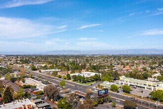 1054 S DeAnza Blvd, San Jose, CA - aerial  map view