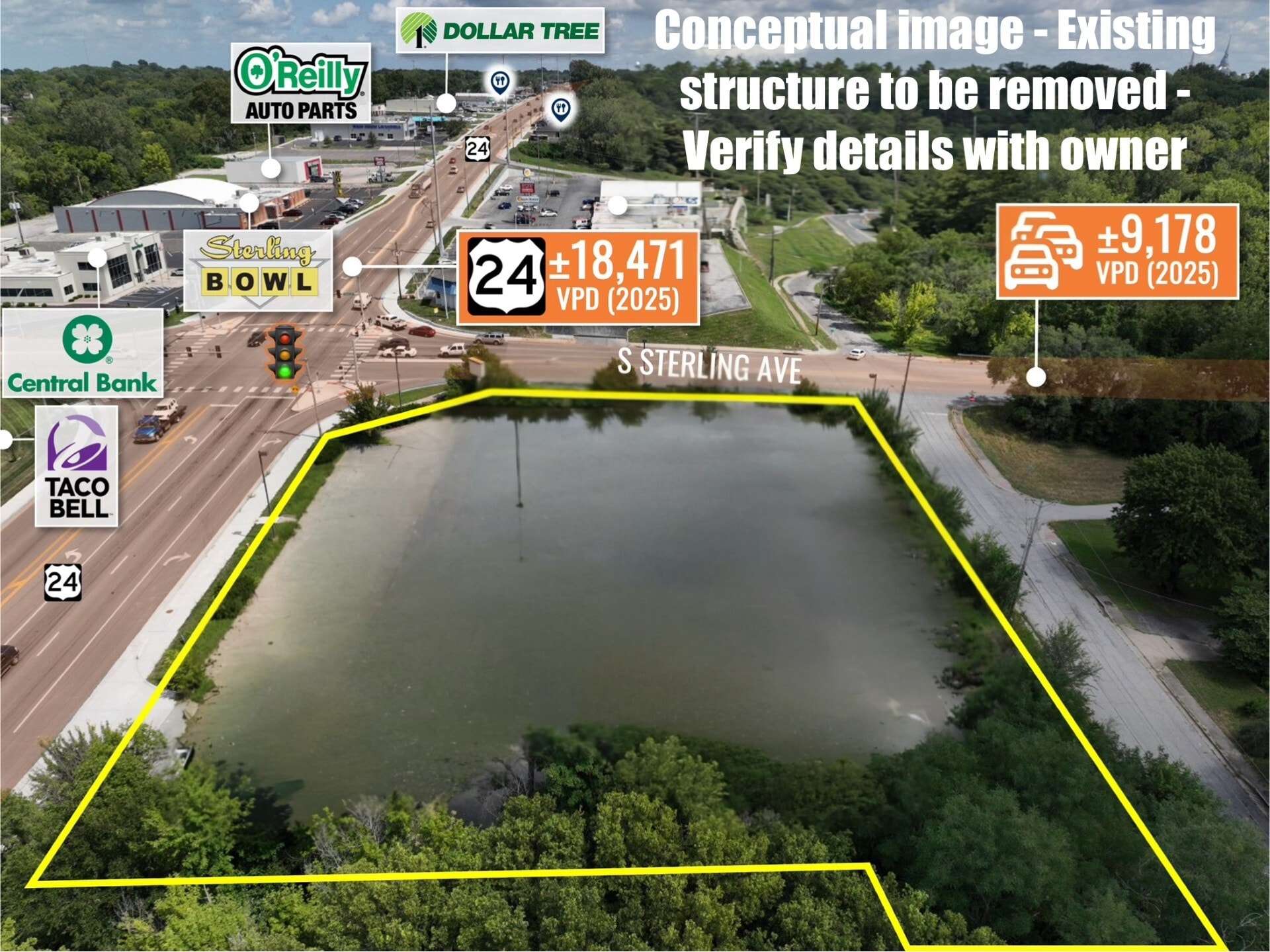 11115 E US Highway 24, Independence, MO for lease Site Plan- Image 1 of 21