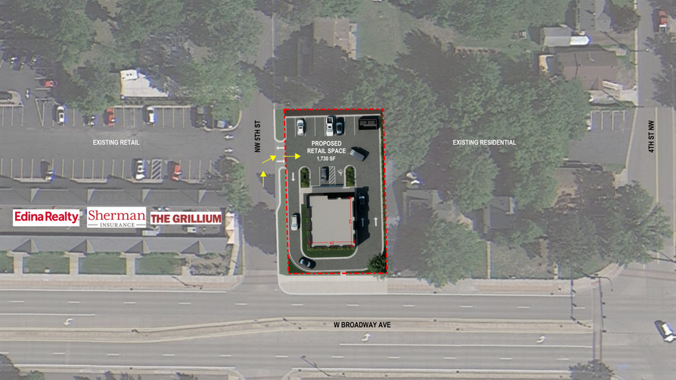 467 W Broadway Ave, Forest Lake, MN for lease - Site Plan - Image 2 of 2