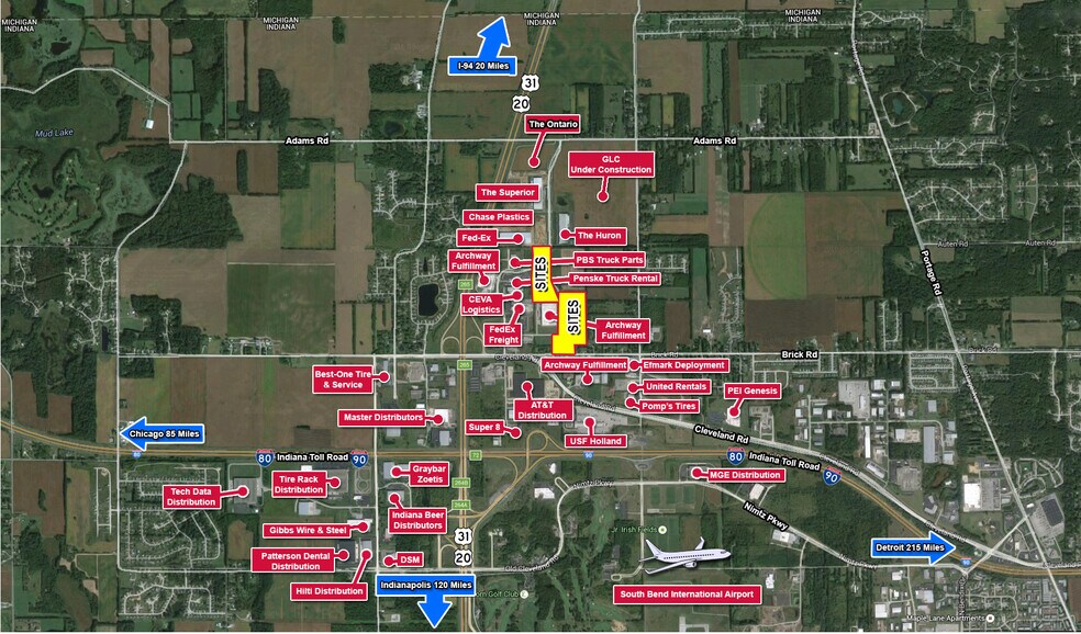 US 31 & Dylan Drive land portfolio of 4 properties for sale on LoopNet.com - Building Photo - Image 2 of 3