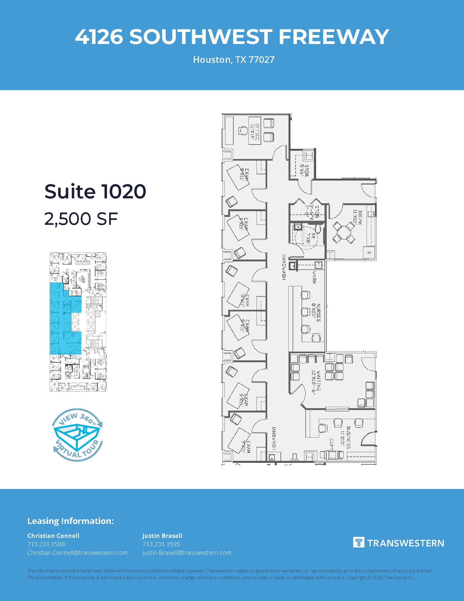 4126 Southwest Fwy, Houston, TX for lease Floor Plan- Image 1 of 1