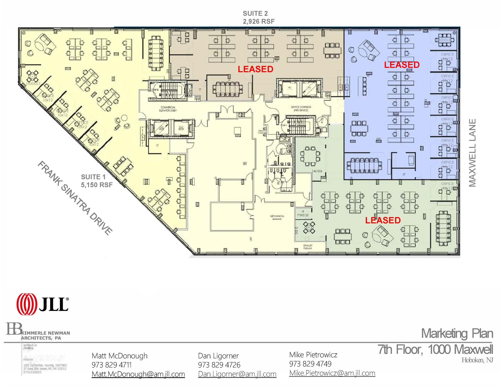 1000 Maxwell Ln, Hoboken, NJ for lease Floor Plan- Image 1 of 4