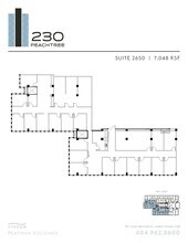 230 Peachtree St NW, Atlanta, GA for lease Floor Plan- Image 1 of 1