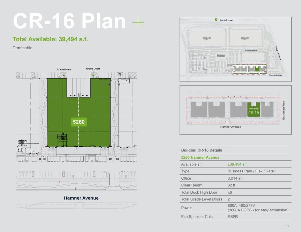 5200-5210 Hamner, Eastvale, CA for lease Floor Plan- Image 1 of 1