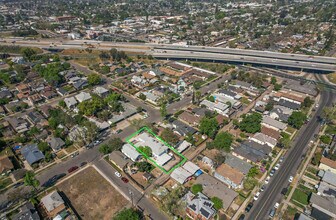 402 N Poplar Ave, Fresno, CA - Aerial  map view
