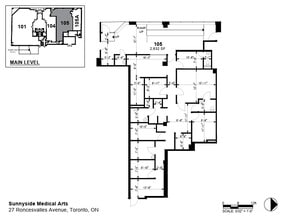 27 Roncesvalles Ave, Toronto, ON for lease Floor Plan- Image 1 of 1