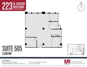 223 W Jackson Blvd, Chicago, IL for lease Floor Plan- Image 1 of 8