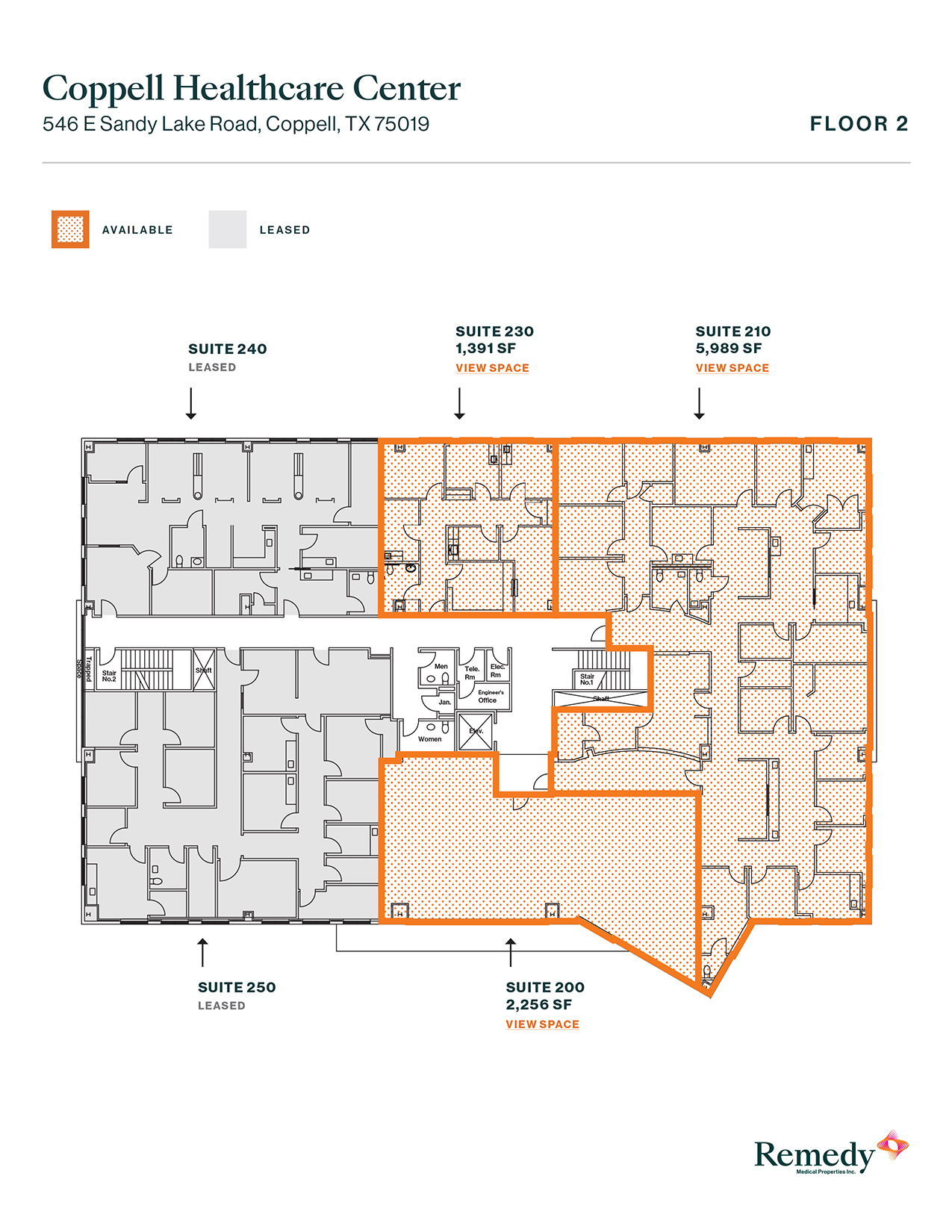 546 E Sandy Lake Rd, Coppell, TX for lease Floor Plan- Image 1 of 1