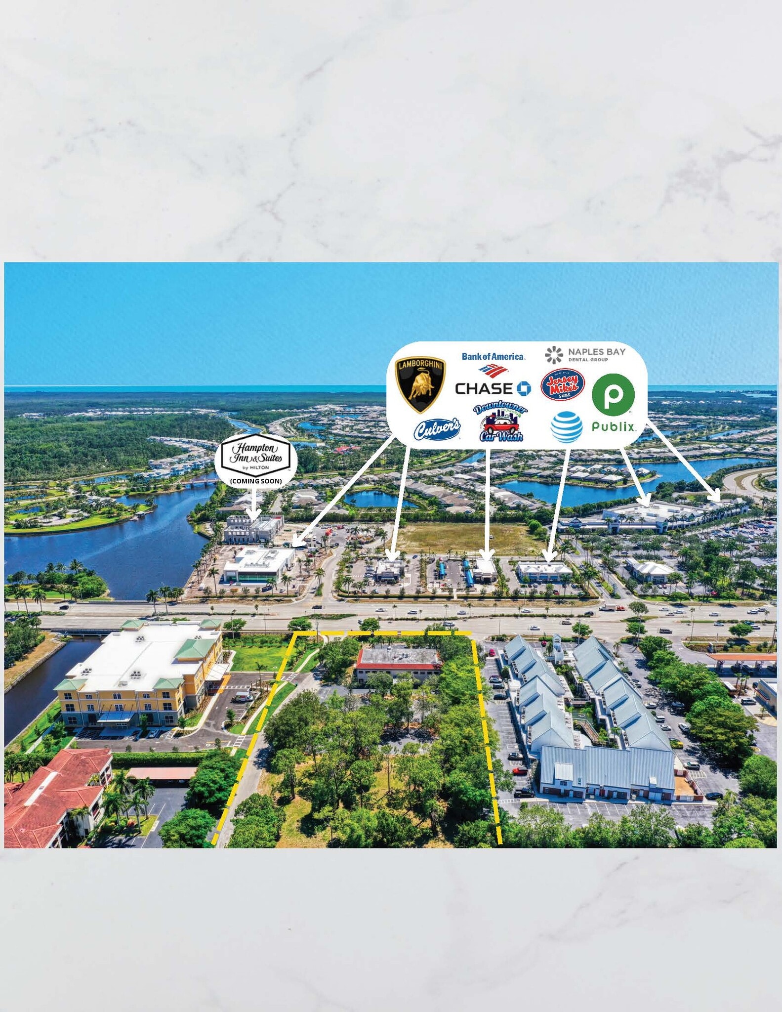 5101 Tamiami Trl E, Naples, FL for lease Aerial- Image 1 of 9