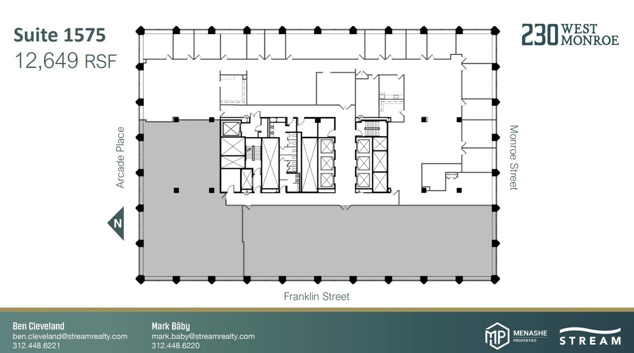 230 W Monroe St, Chicago, IL for lease Floor Plan- Image 1 of 1