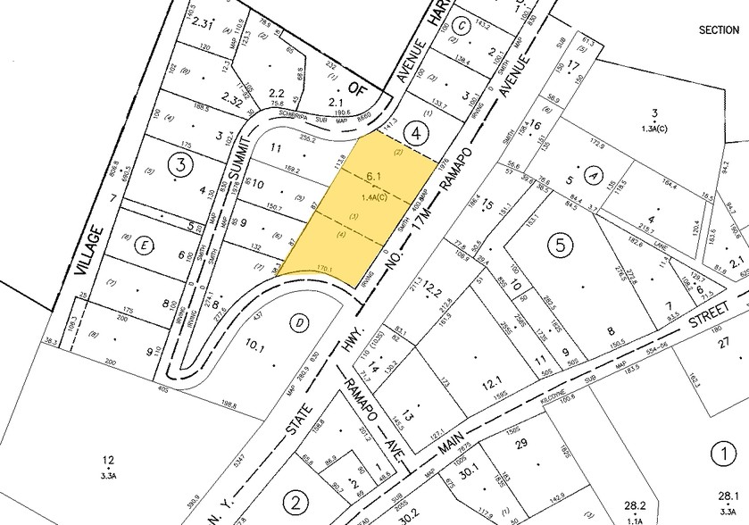 33 Route 17M, Harriman, NY for sale - Plat Map - Image 3 of 22