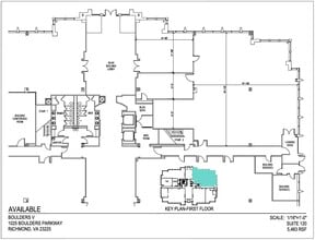 7501 Boulder View Dr, North Chesterfield, VA for lease Floor Plan- Image 1 of 1