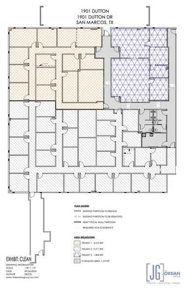 1901 Dutton Dr, San Marcos, TX for lease - Floor Plan - Image 2 of 2