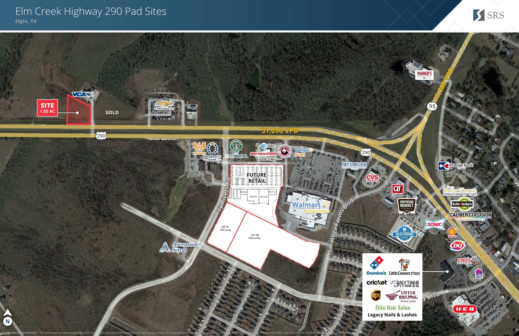 Elm Creek Hwy 290, Elgin, TX 78621 Pad Sites