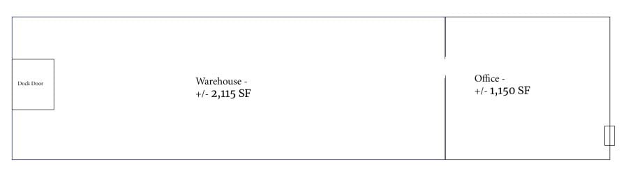 830-840 Industrial Ave, Ottawa, ON for lease Floor Plan- Image 1 of 1