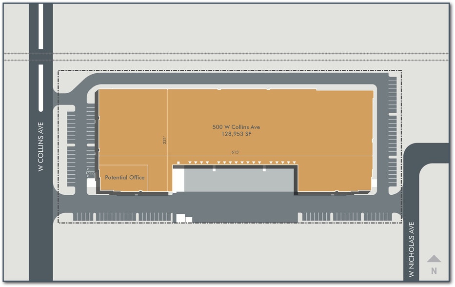 500 W Collins Ave, Orange, CA for sale - Building Photo - Image 2 of 2