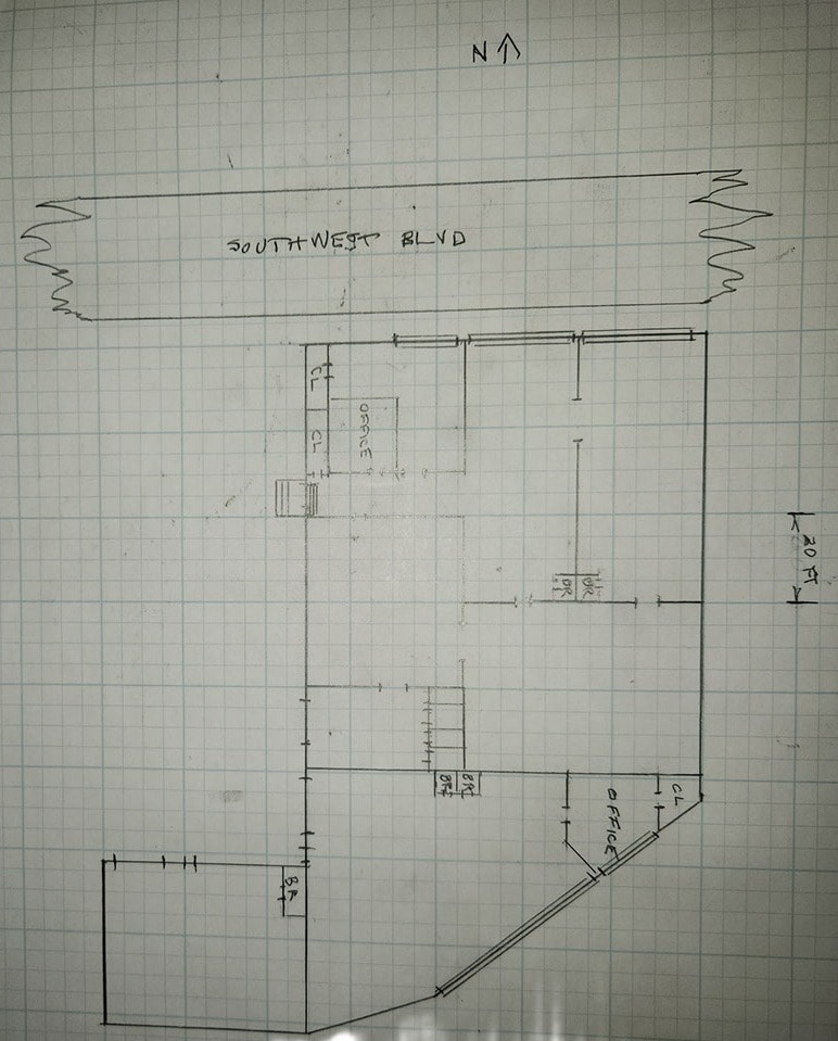 1209-1217 Southwest Blvd, Kansas City, KS for lease Floor Plan- Image 1 of 1