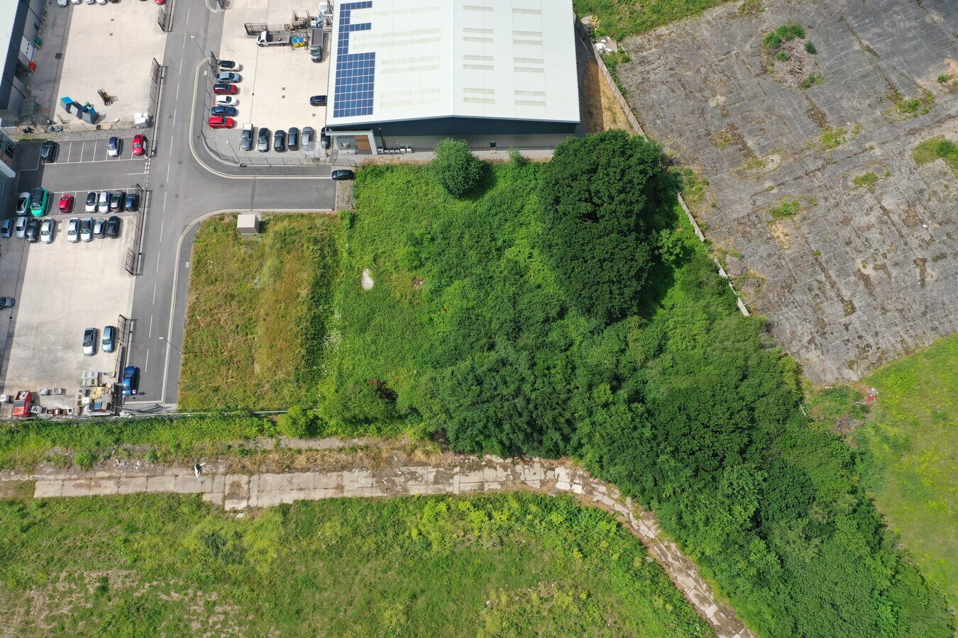 Aerial Powerstation, Wirral, MSY CH62 4YB Land for Sale