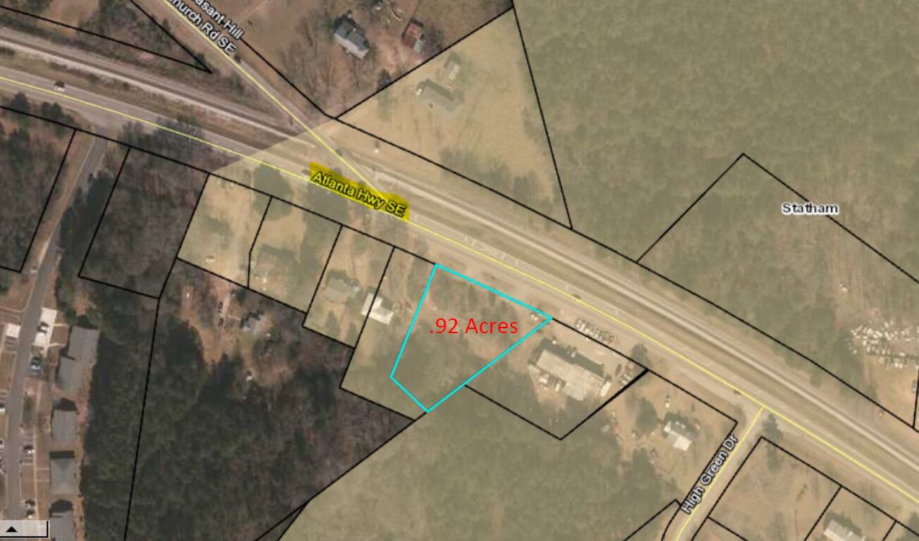 1715 Atlanta Hwy SE, Statham, GA for sale Aerial- Image 1 of 1