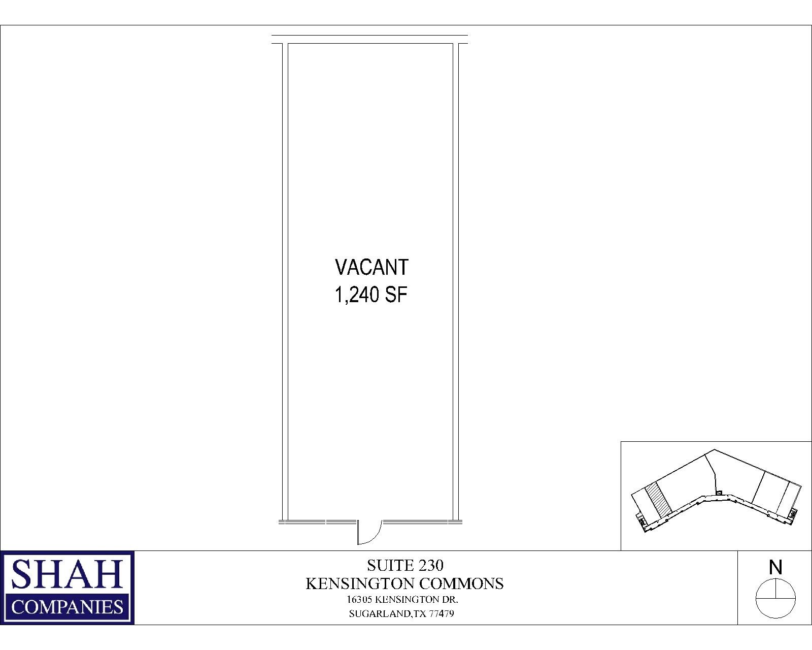 16305 Kensington Dr, Sugar Land, TX for lease Floor Plan- Image 1 of 1