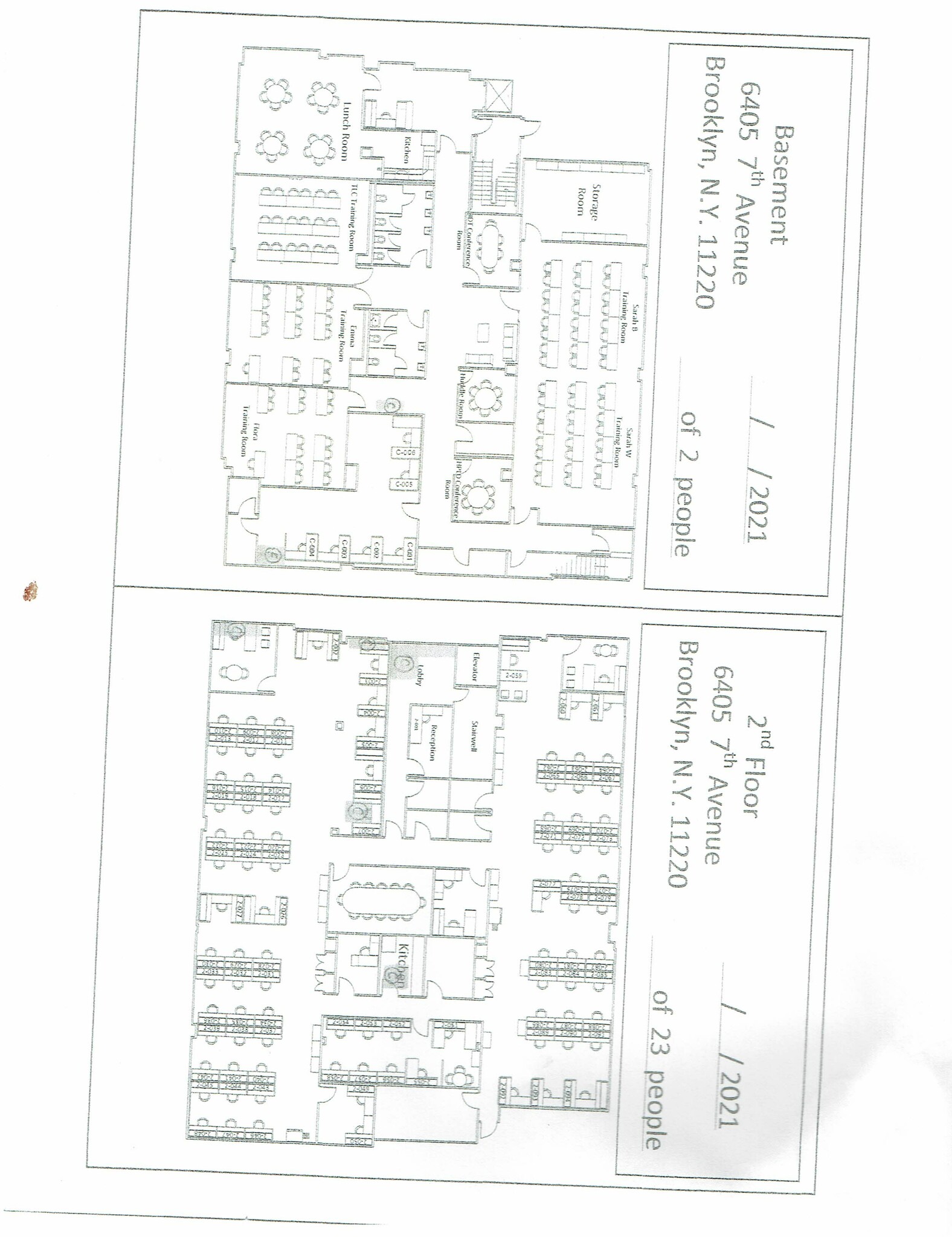 6405 7th Ave, Brooklyn, NY for lease Site Plan- Image 1 of 6