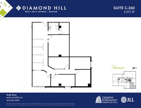 2490 W 26th Ave, Denver, CO for lease Floor Plan- Image 1 of 2