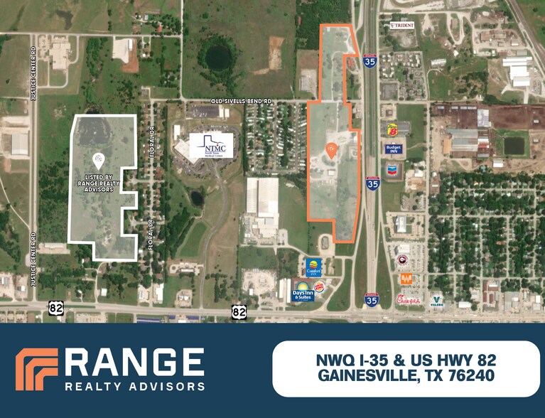 NWQ I-35, Gainesville, TX for sale - Aerial - Image 1 of 1