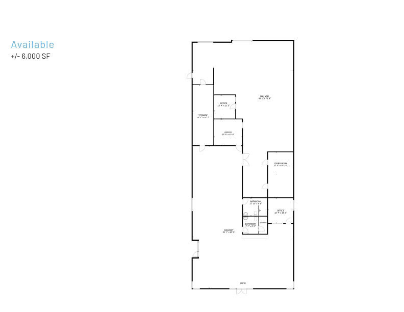 10501 Monroe Rd, Matthews, NC for sale Floor Plan- Image 1 of 1