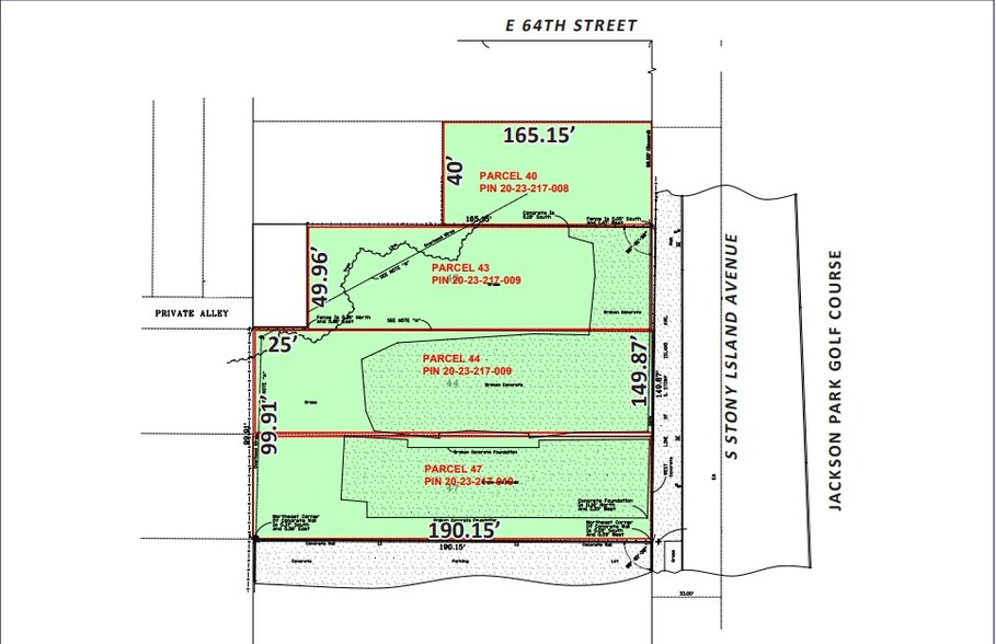 6404 S Stoney Island Ave, Chicago, IL for sale - Plat Map - Image 3 of 3