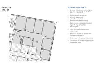 500 Office Center Dr, Fort Washington, PA for lease Floor Plan- Image 1 of 1