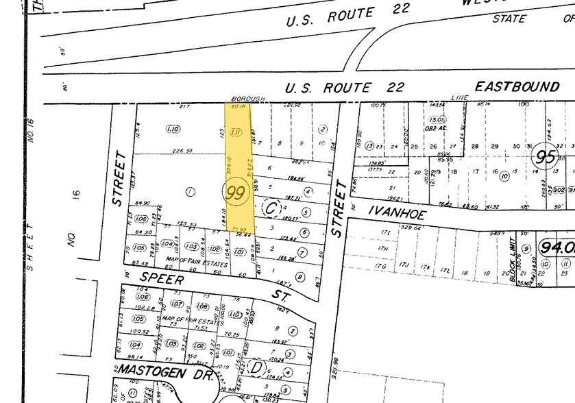 906 Us Highway 22, Somerville, NJ for lease - Plat Map - Image 2 of 42