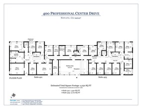 100 Professional Center Dr, Novato, CA for lease Site Plan- Image 1 of 1