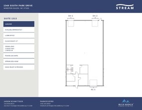 1349 S Park Dr, Kernersville, NC for lease Floor Plan- Image 1 of 1