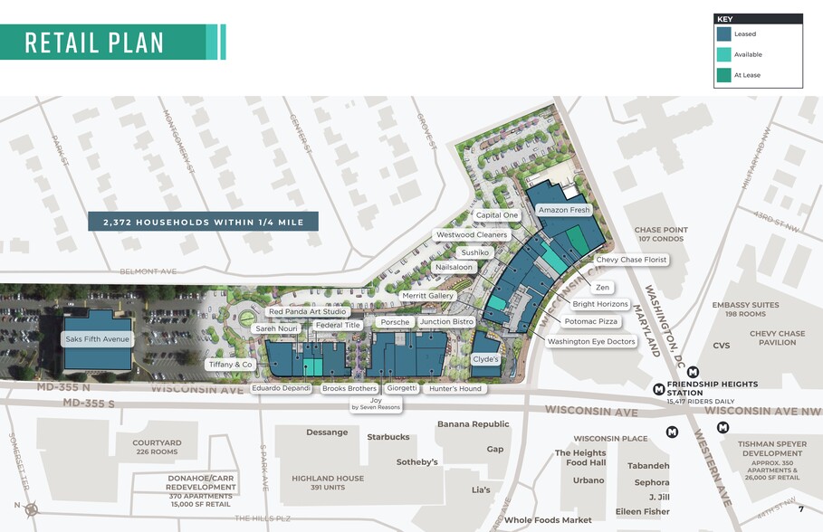 5425-5481 Wisconsin Ave, Chevy Chase, MD for lease - Site Plan - Image 1 of 15