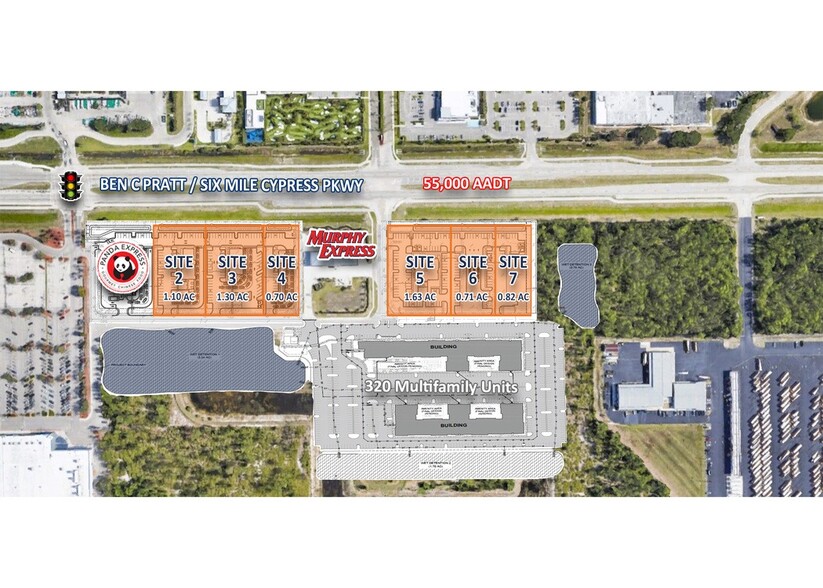 14840 Sauer Road park, Fort Myers, FL for lease - Site Plan - Image 2 of 2