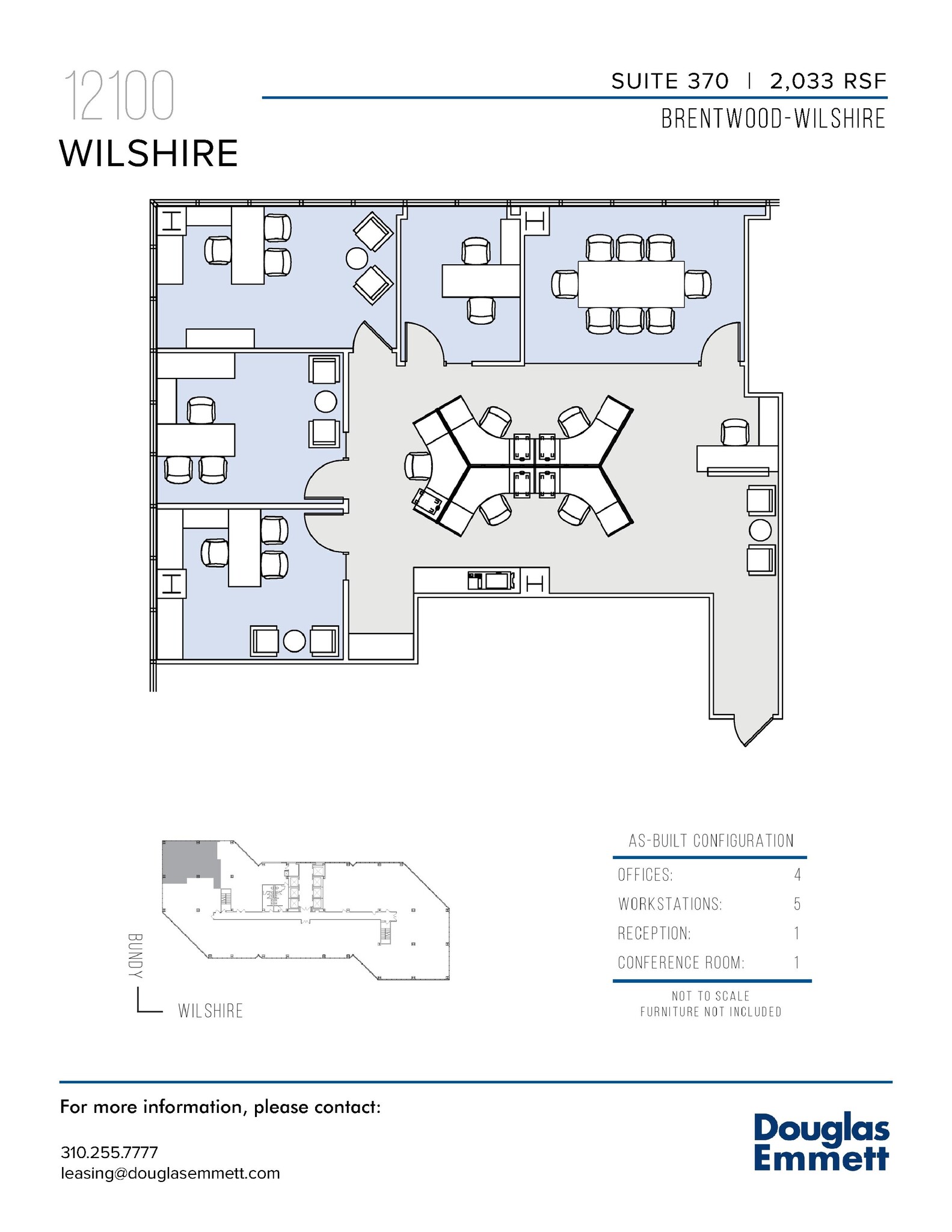 12100 Wilshire Blvd, Los Angeles, CA for lease Floor Plan- Image 1 of 1