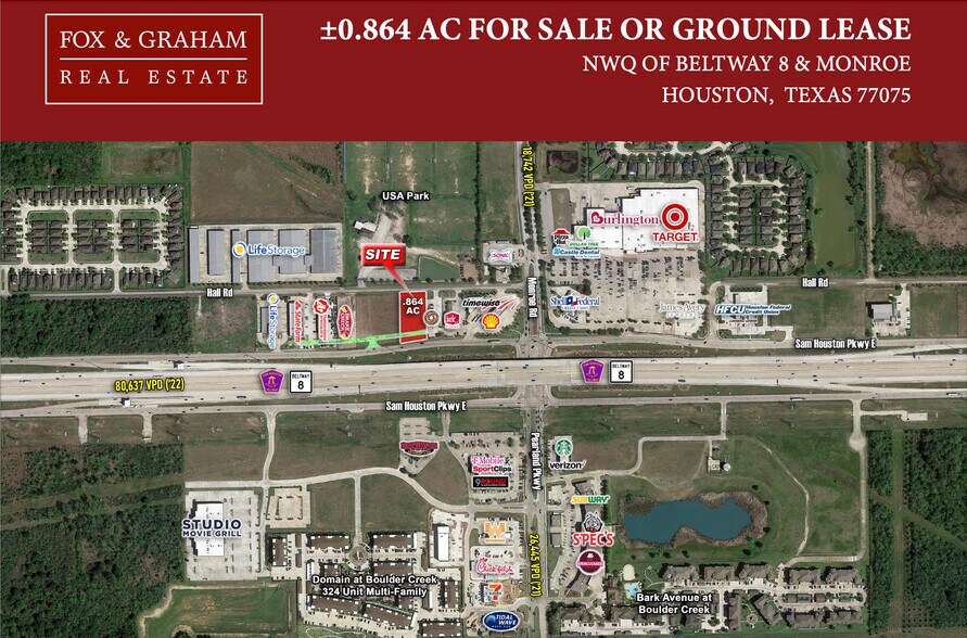 8401 S Sam Houston Pky E, Houston, TX for sale - Primary Photo - Image 1 of 4