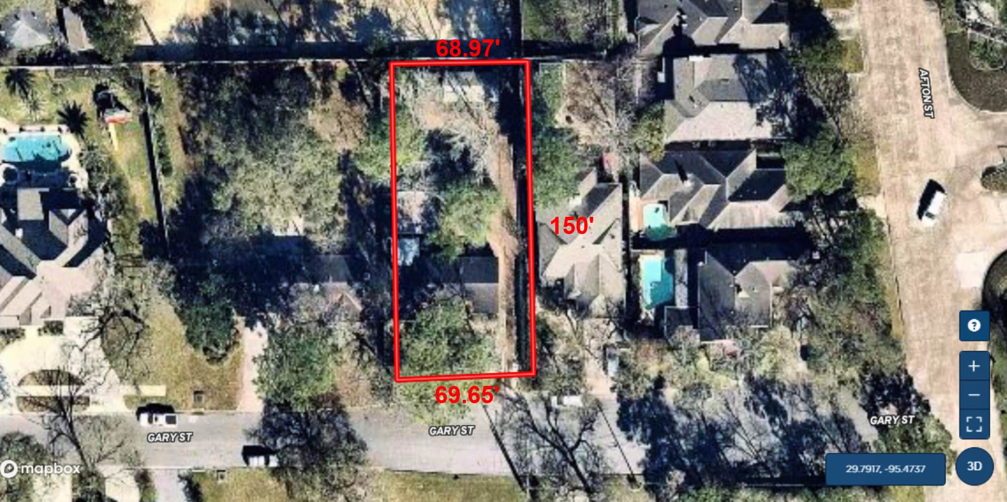 7118 Gary St, Houston, TX for sale Aerial- Image 1 of 1