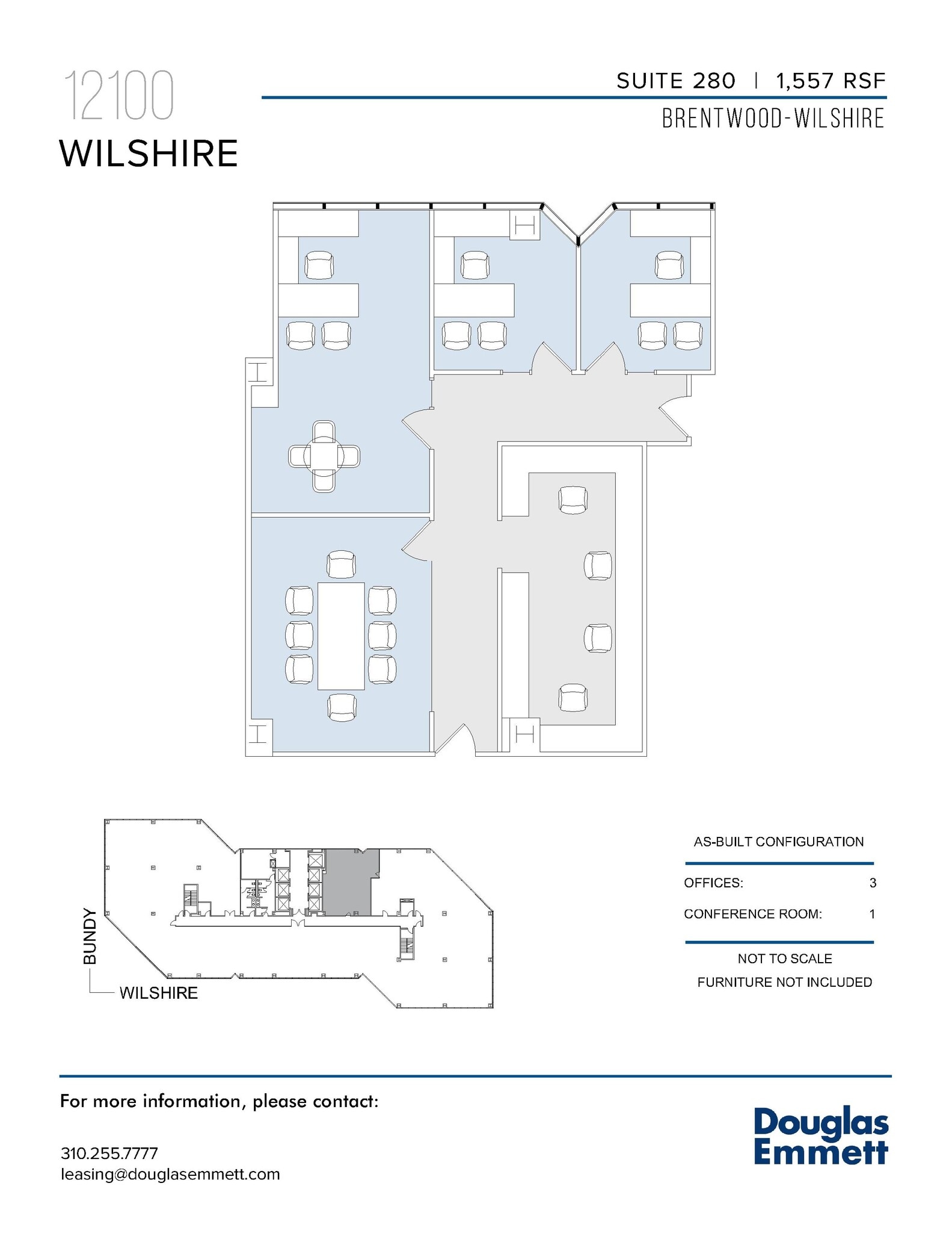 12100 Wilshire Blvd, Los Angeles, CA for lease Floor Plan- Image 1 of 1