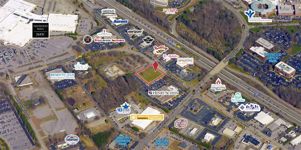 Congaree Rd, Greenville, SC for sale - Building Photo - Image 1 of 1