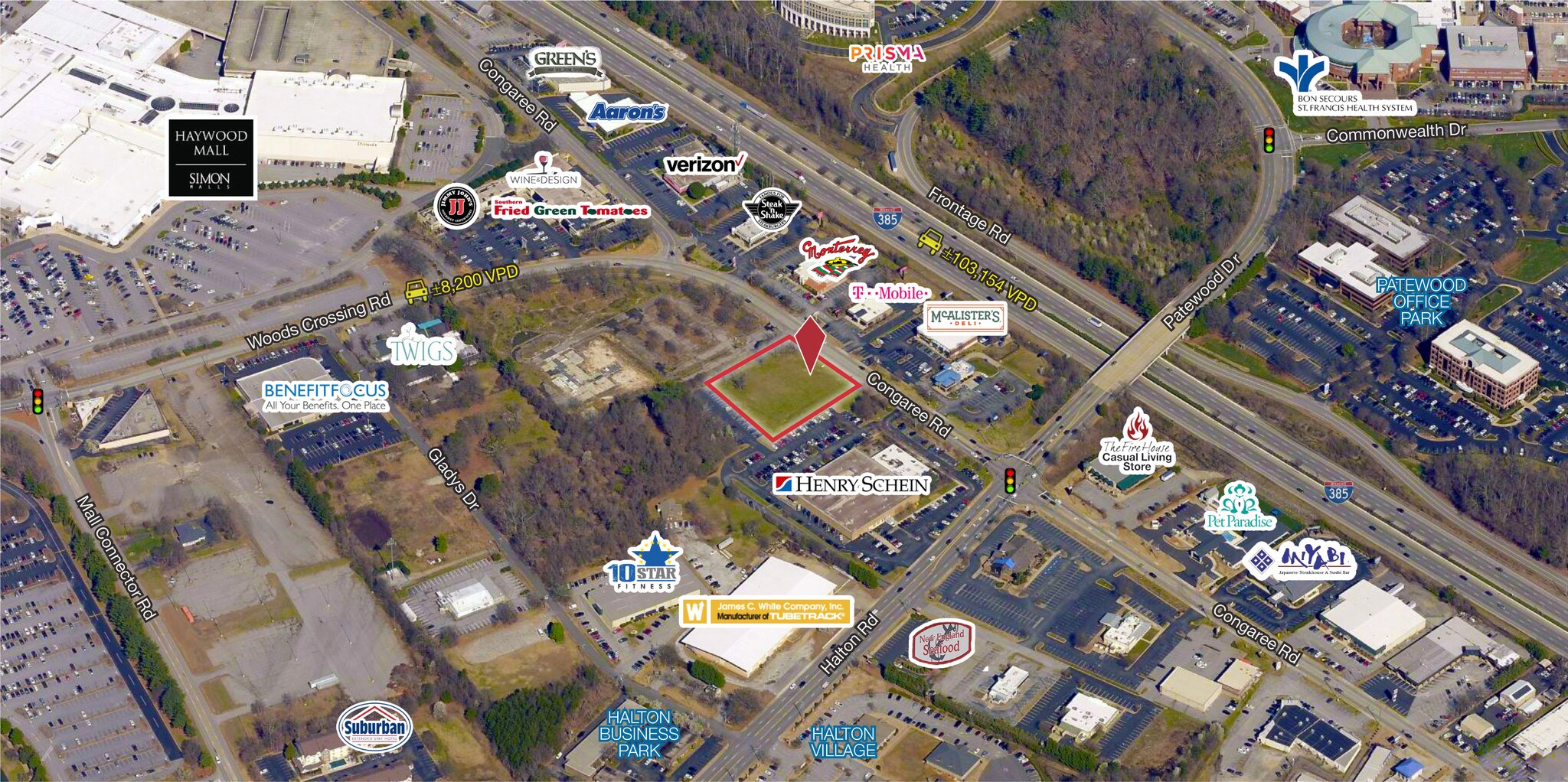 Congaree Rd, Greenville, SC for sale Building Photo- Image 1 of 1