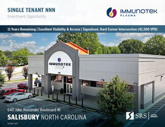 More details for 640 Jake Alexander Blvd W, Salisbury, NC - Retail for Sale