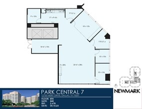 12750 Merit Dr, Dallas, TX for lease Floor Plan- Image 1 of 1