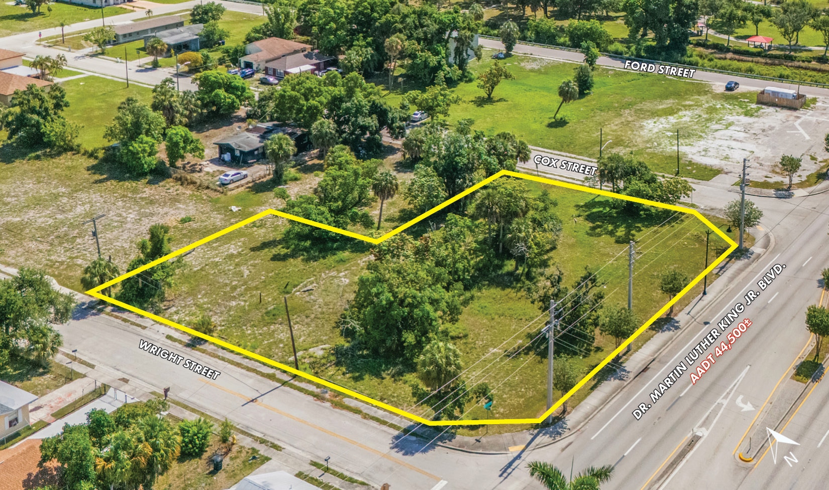3159 Dr Martin Luther King Blvd, Fort Myers, FL for sale Aerial- Image 1 of 5