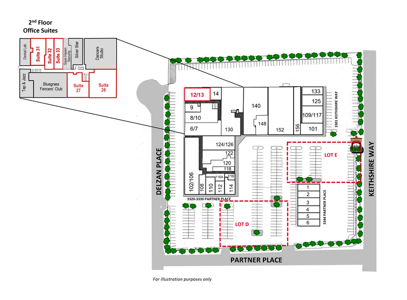 3330 Partner Pl, Lexington, KY for lease - Site Plan - Image 3 of 14